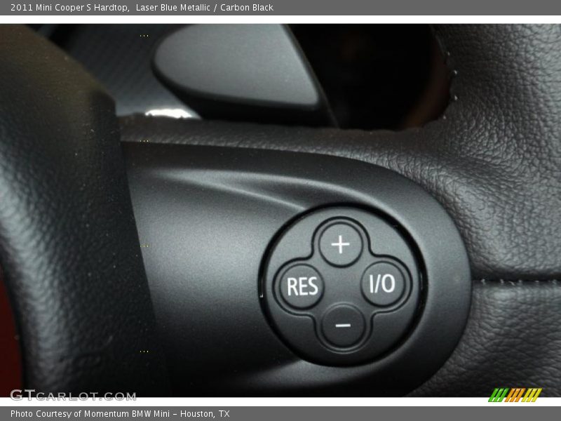 Laser Blue Metallic / Carbon Black 2011 Mini Cooper S Hardtop