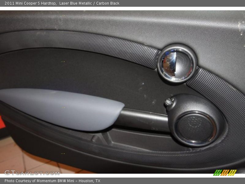 Laser Blue Metallic / Carbon Black 2011 Mini Cooper S Hardtop