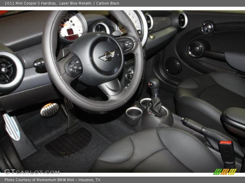 Laser Blue Metallic / Carbon Black 2011 Mini Cooper S Hardtop