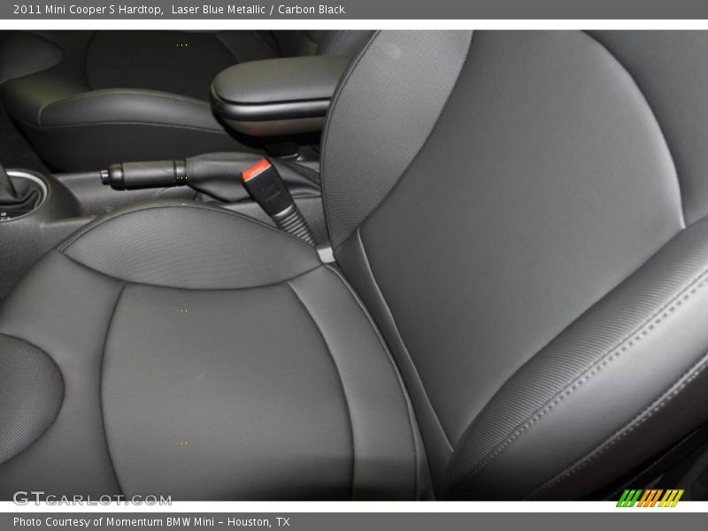 Laser Blue Metallic / Carbon Black 2011 Mini Cooper S Hardtop