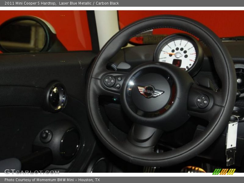 Laser Blue Metallic / Carbon Black 2011 Mini Cooper S Hardtop