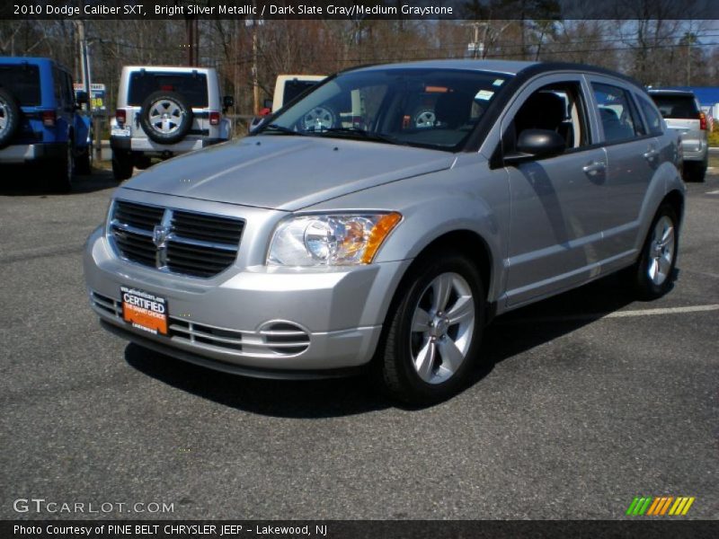 Bright Silver Metallic / Dark Slate Gray/Medium Graystone 2010 Dodge Caliber SXT