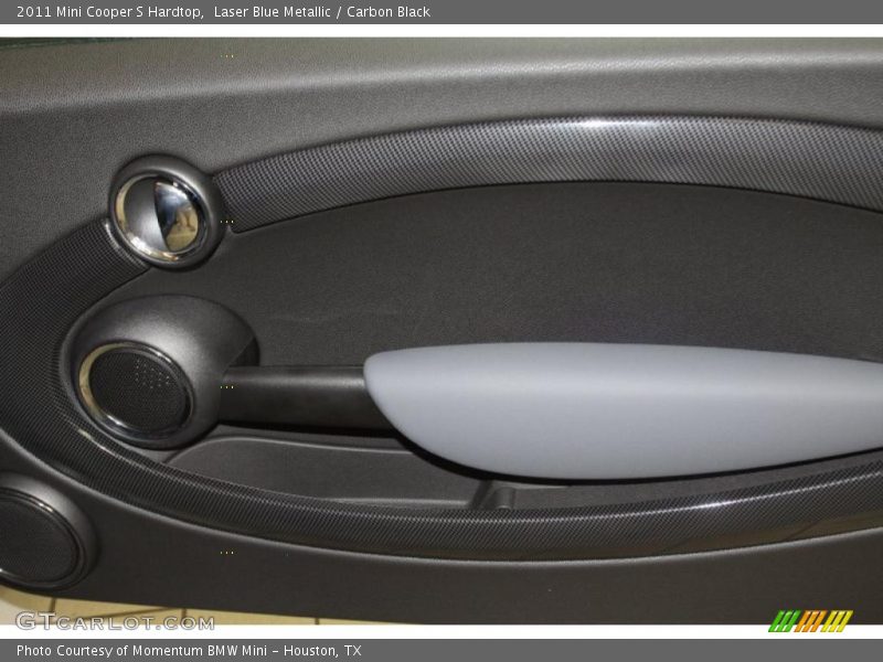 Laser Blue Metallic / Carbon Black 2011 Mini Cooper S Hardtop
