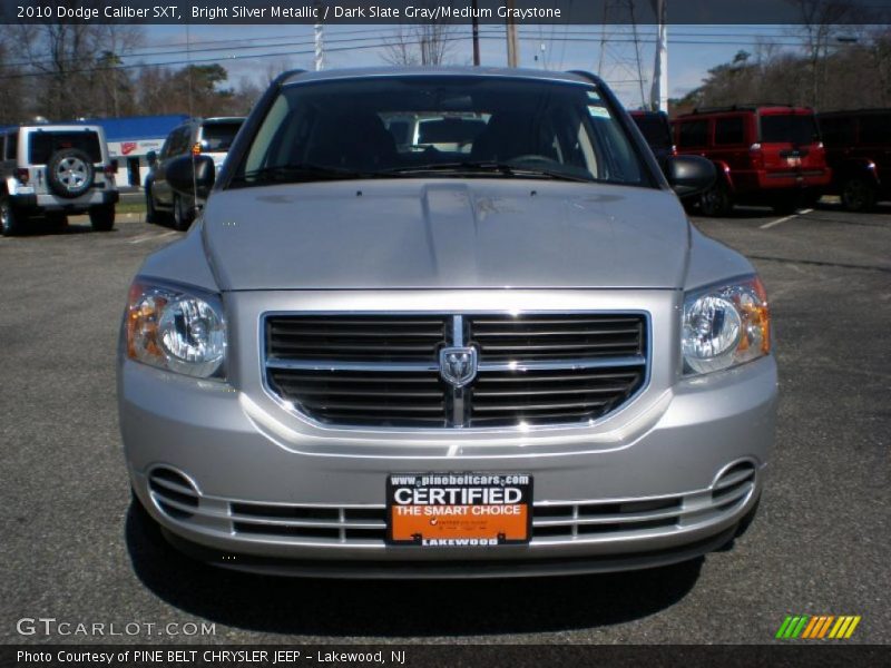 Bright Silver Metallic / Dark Slate Gray/Medium Graystone 2010 Dodge Caliber SXT