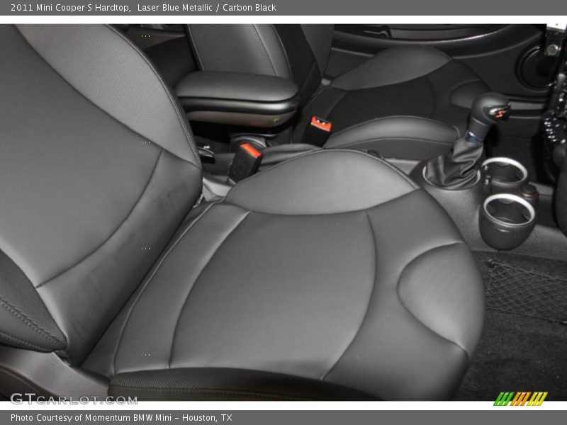 Laser Blue Metallic / Carbon Black 2011 Mini Cooper S Hardtop