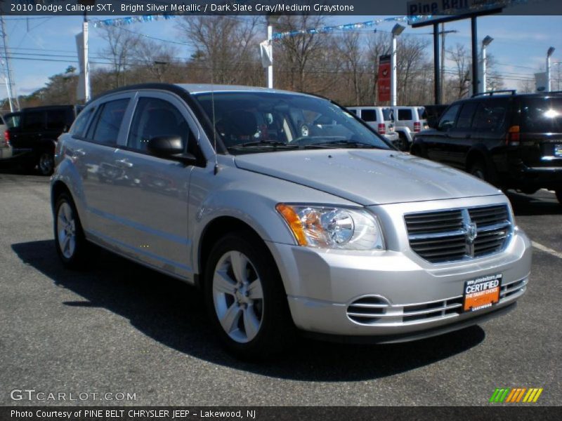Bright Silver Metallic / Dark Slate Gray/Medium Graystone 2010 Dodge Caliber SXT
