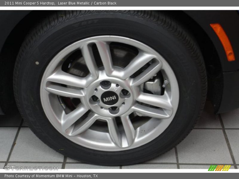 Laser Blue Metallic / Carbon Black 2011 Mini Cooper S Hardtop