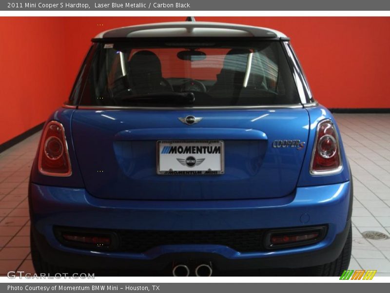 Laser Blue Metallic / Carbon Black 2011 Mini Cooper S Hardtop