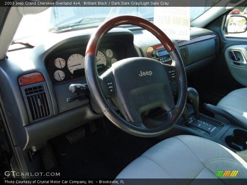  2003 Grand Cherokee Overland 4x4 Steering Wheel