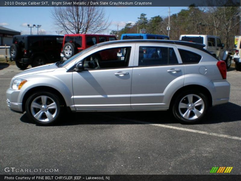 Bright Silver Metallic / Dark Slate Gray/Medium Graystone 2010 Dodge Caliber SXT
