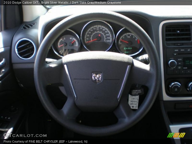 Bright Silver Metallic / Dark Slate Gray/Medium Graystone 2010 Dodge Caliber SXT