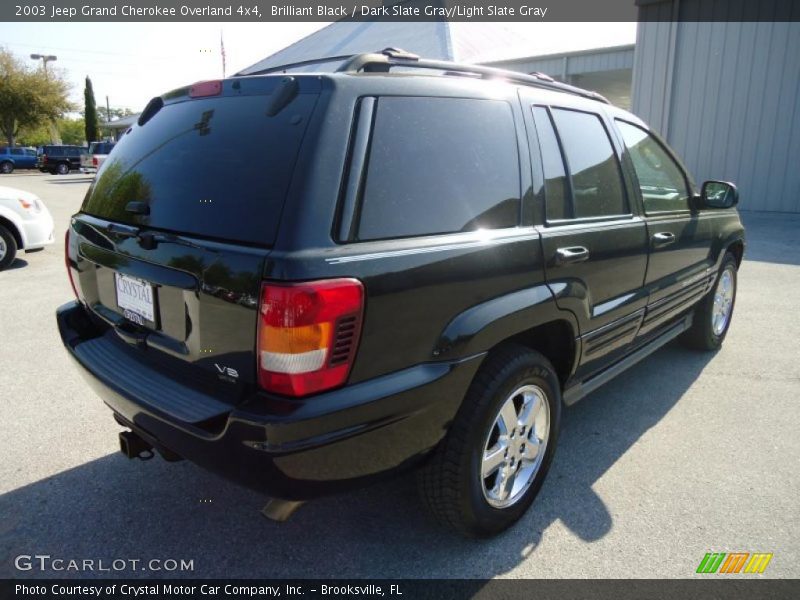  2003 Grand Cherokee Overland 4x4 Brilliant Black