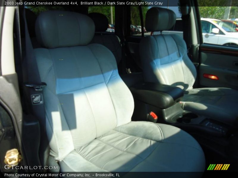Brilliant Black / Dark Slate Gray/Light Slate Gray 2003 Jeep Grand Cherokee Overland 4x4