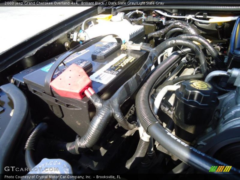  2003 Grand Cherokee Overland 4x4 Engine - 4.7 Liter SOHC 16-Valve V8