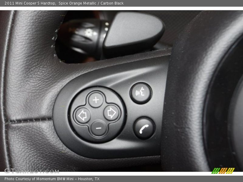 Spice Orange Metallic / Carbon Black 2011 Mini Cooper S Hardtop