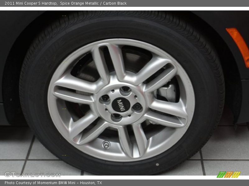Spice Orange Metallic / Carbon Black 2011 Mini Cooper S Hardtop