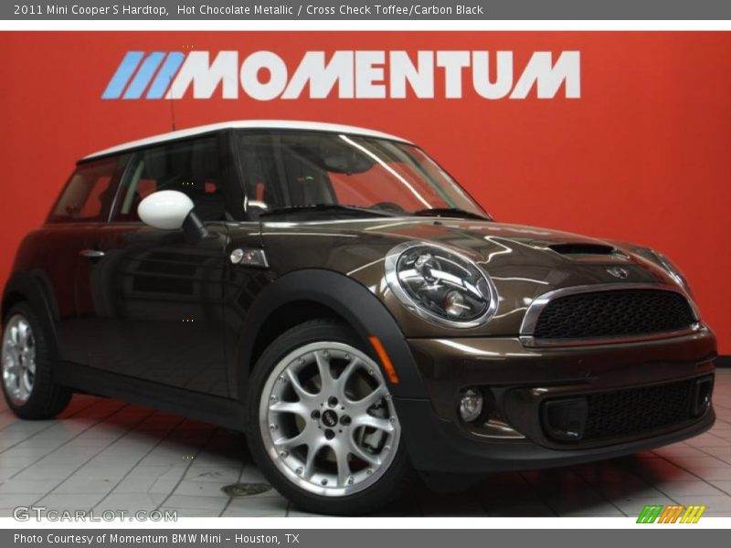 Hot Chocolate Metallic / Cross Check Toffee/Carbon Black 2011 Mini Cooper S Hardtop