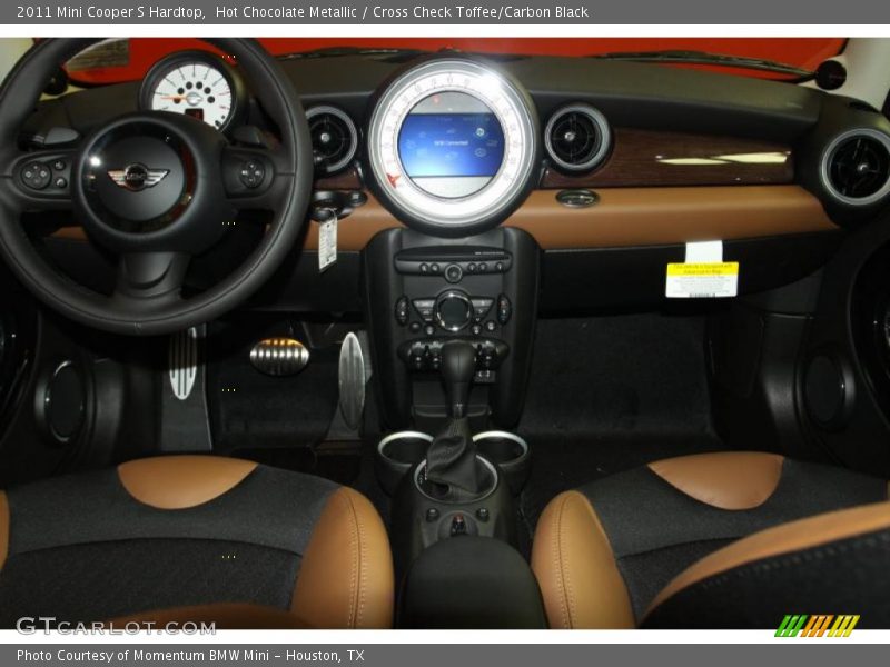 Hot Chocolate Metallic / Cross Check Toffee/Carbon Black 2011 Mini Cooper S Hardtop