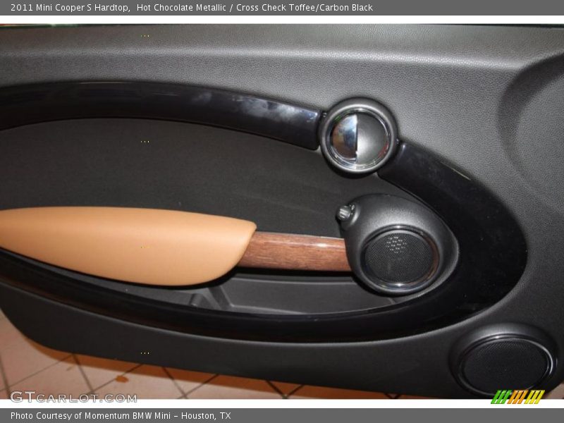 Hot Chocolate Metallic / Cross Check Toffee/Carbon Black 2011 Mini Cooper S Hardtop