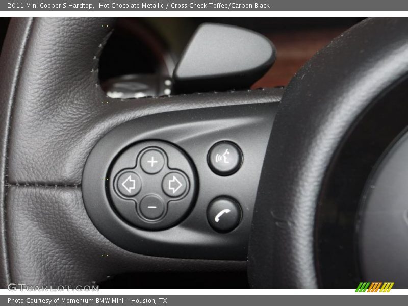Hot Chocolate Metallic / Cross Check Toffee/Carbon Black 2011 Mini Cooper S Hardtop