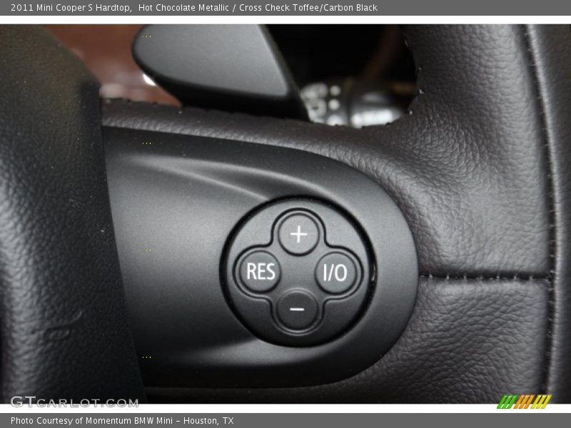Hot Chocolate Metallic / Cross Check Toffee/Carbon Black 2011 Mini Cooper S Hardtop