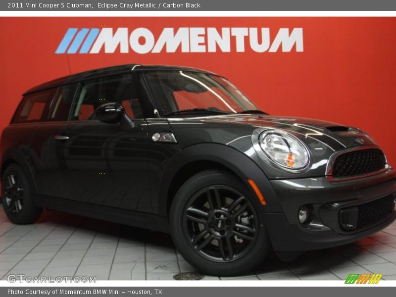 Eclipse Gray Metallic / Carbon Black 2011 Mini Cooper S Clubman