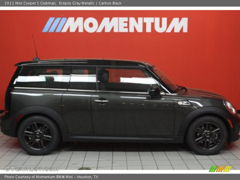 Eclipse Gray Metallic / Carbon Black 2011 Mini Cooper S Clubman