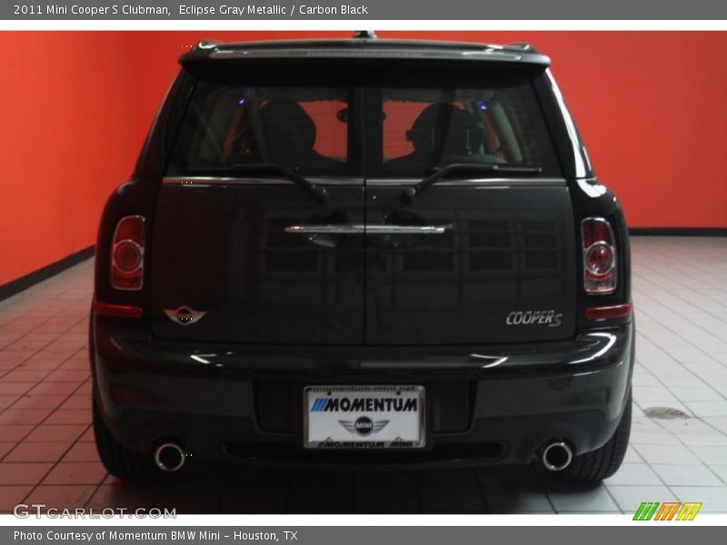 Eclipse Gray Metallic / Carbon Black 2011 Mini Cooper S Clubman