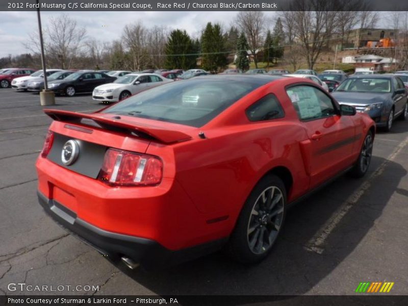  2012 Mustang C/S California Special Coupe Race Red