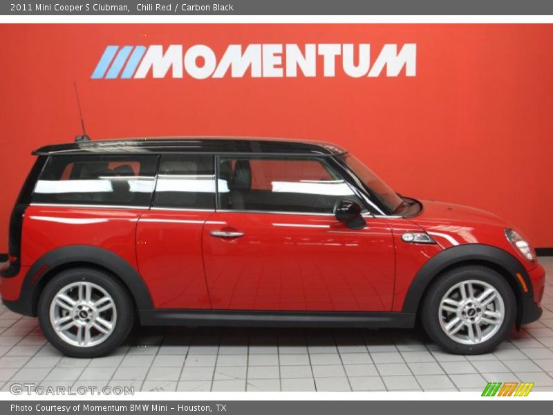 Chili Red / Carbon Black 2011 Mini Cooper S Clubman