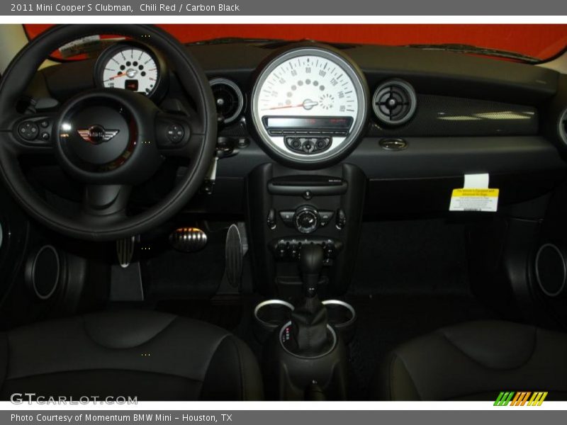Chili Red / Carbon Black 2011 Mini Cooper S Clubman