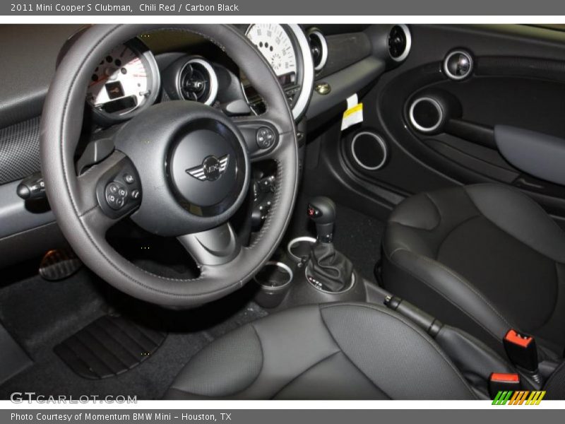 Chili Red / Carbon Black 2011 Mini Cooper S Clubman