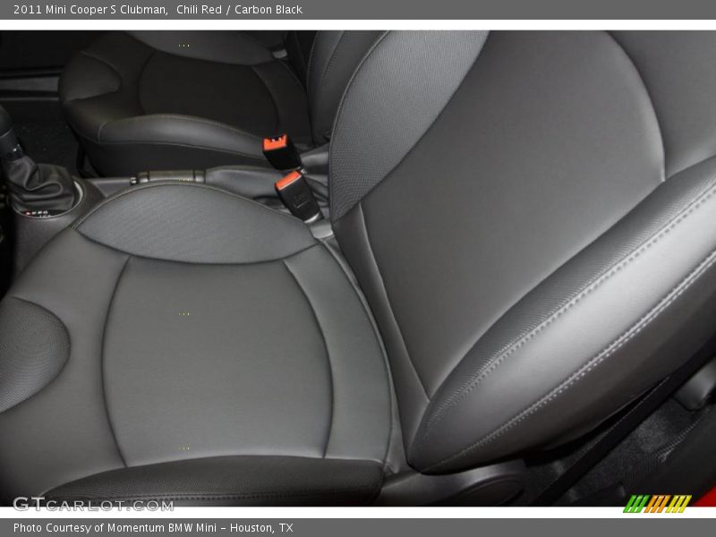 Chili Red / Carbon Black 2011 Mini Cooper S Clubman