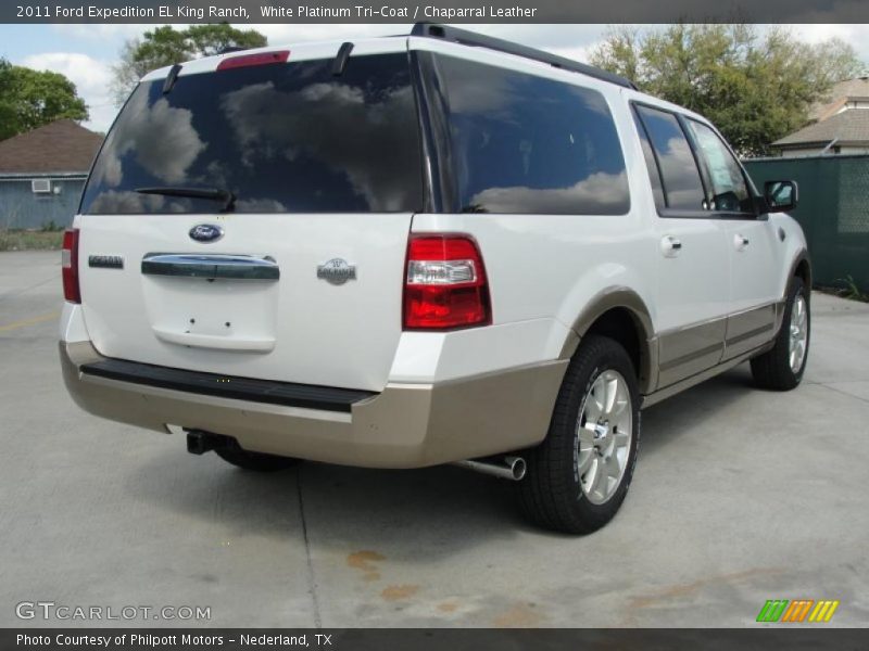  2011 Expedition EL King Ranch White Platinum Tri-Coat