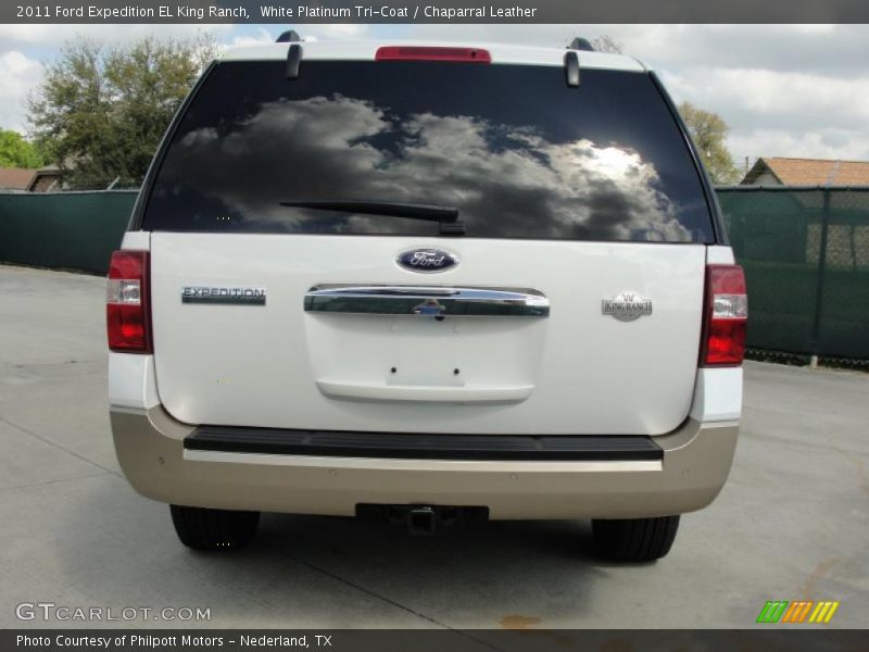 2011 Expedition EL King Ranch White Platinum Tri-Coat