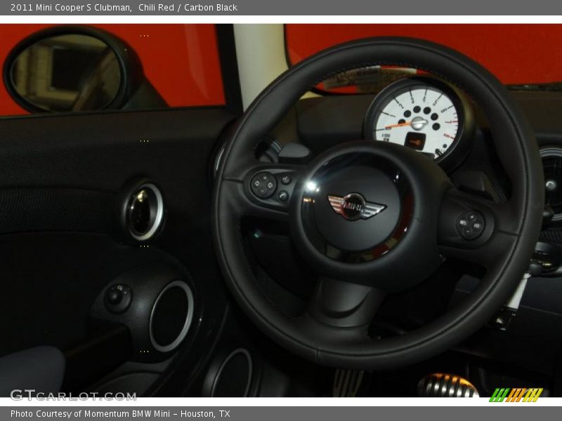 Chili Red / Carbon Black 2011 Mini Cooper S Clubman