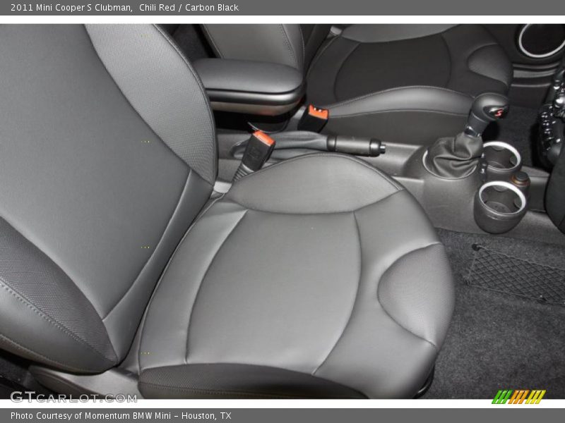 Chili Red / Carbon Black 2011 Mini Cooper S Clubman
