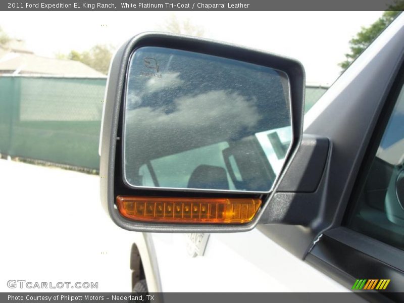 White Platinum Tri-Coat / Chaparral Leather 2011 Ford Expedition EL King Ranch