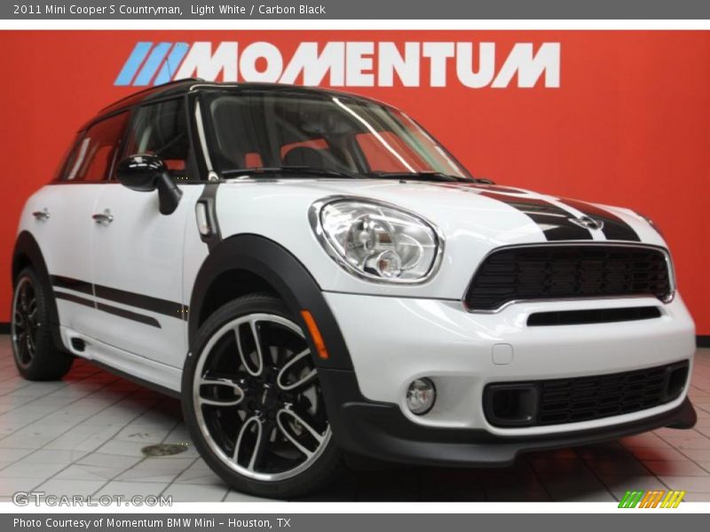 Light White / Carbon Black 2011 Mini Cooper S Countryman