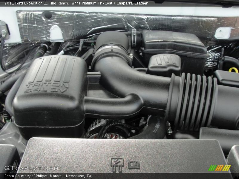  2011 Expedition EL King Ranch Engine - 5.4 Liter SOHC 24-Valve Flex-Fuel V8