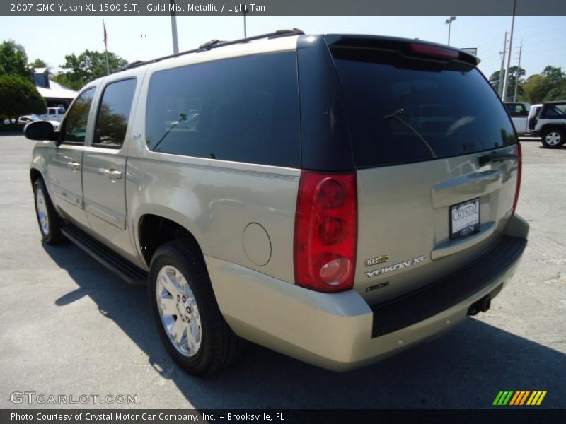 Gold Mist Metallic / Light Tan 2007 GMC Yukon XL 1500 SLT