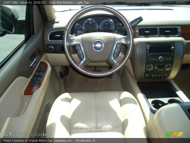 Gold Mist Metallic / Light Tan 2007 GMC Yukon XL 1500 SLT