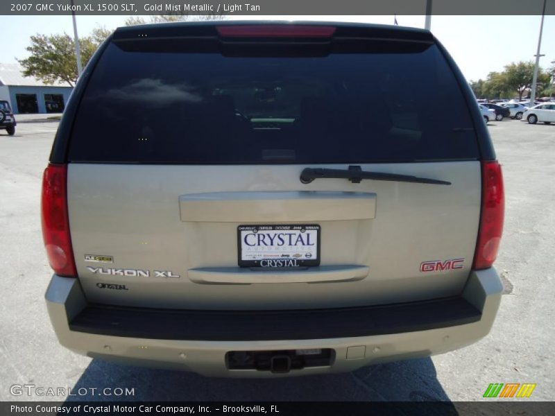 Gold Mist Metallic / Light Tan 2007 GMC Yukon XL 1500 SLT