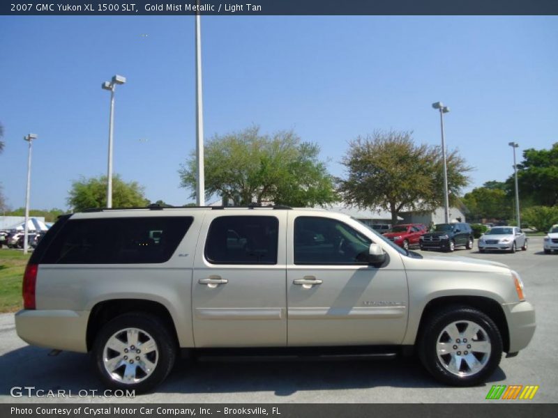 Gold Mist Metallic / Light Tan 2007 GMC Yukon XL 1500 SLT