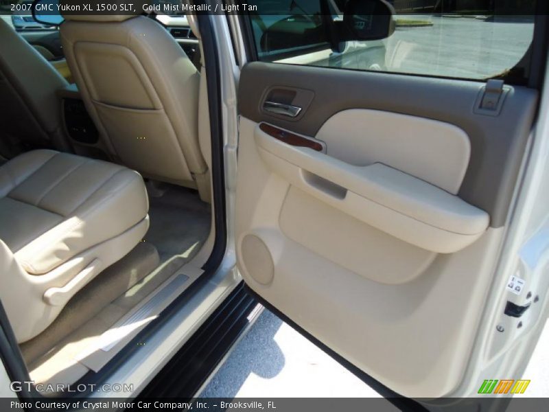 Gold Mist Metallic / Light Tan 2007 GMC Yukon XL 1500 SLT