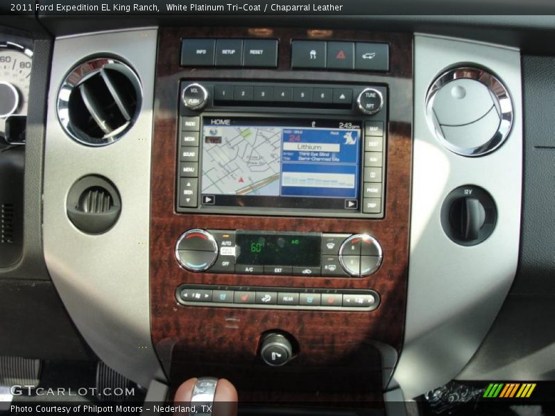 Navigation of 2011 Expedition EL King Ranch