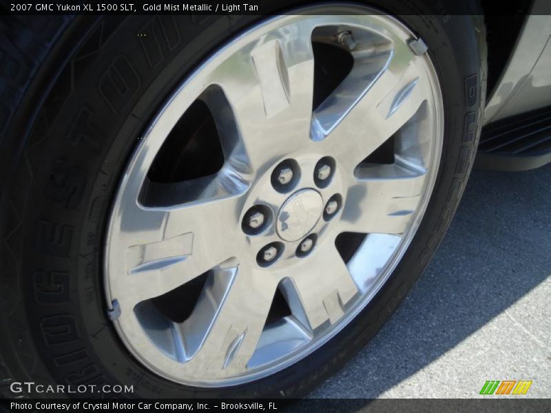 Gold Mist Metallic / Light Tan 2007 GMC Yukon XL 1500 SLT