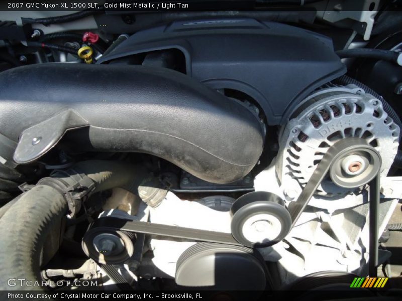 Gold Mist Metallic / Light Tan 2007 GMC Yukon XL 1500 SLT