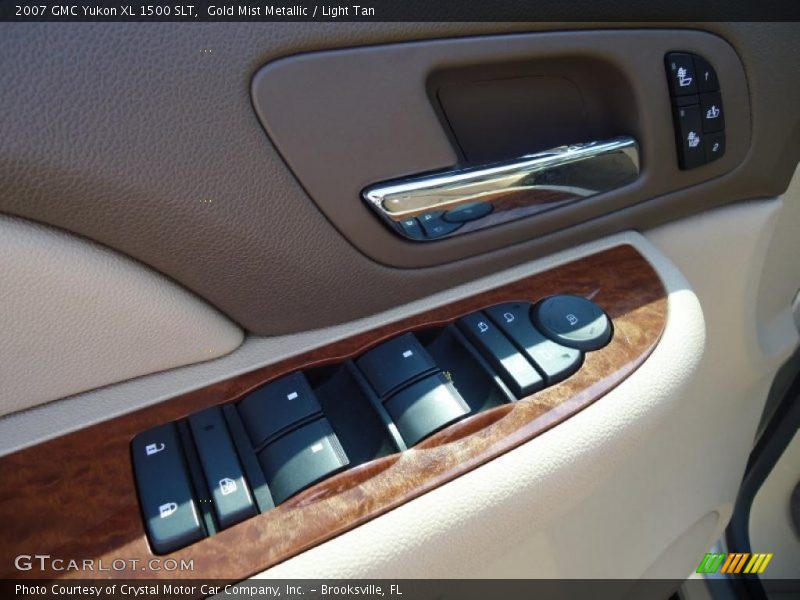 Gold Mist Metallic / Light Tan 2007 GMC Yukon XL 1500 SLT