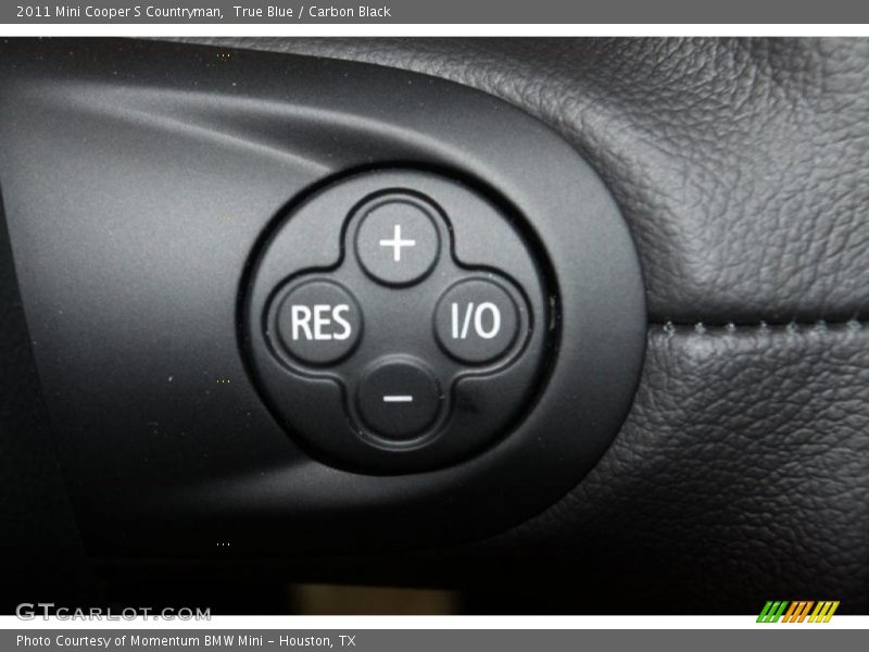 True Blue / Carbon Black 2011 Mini Cooper S Countryman